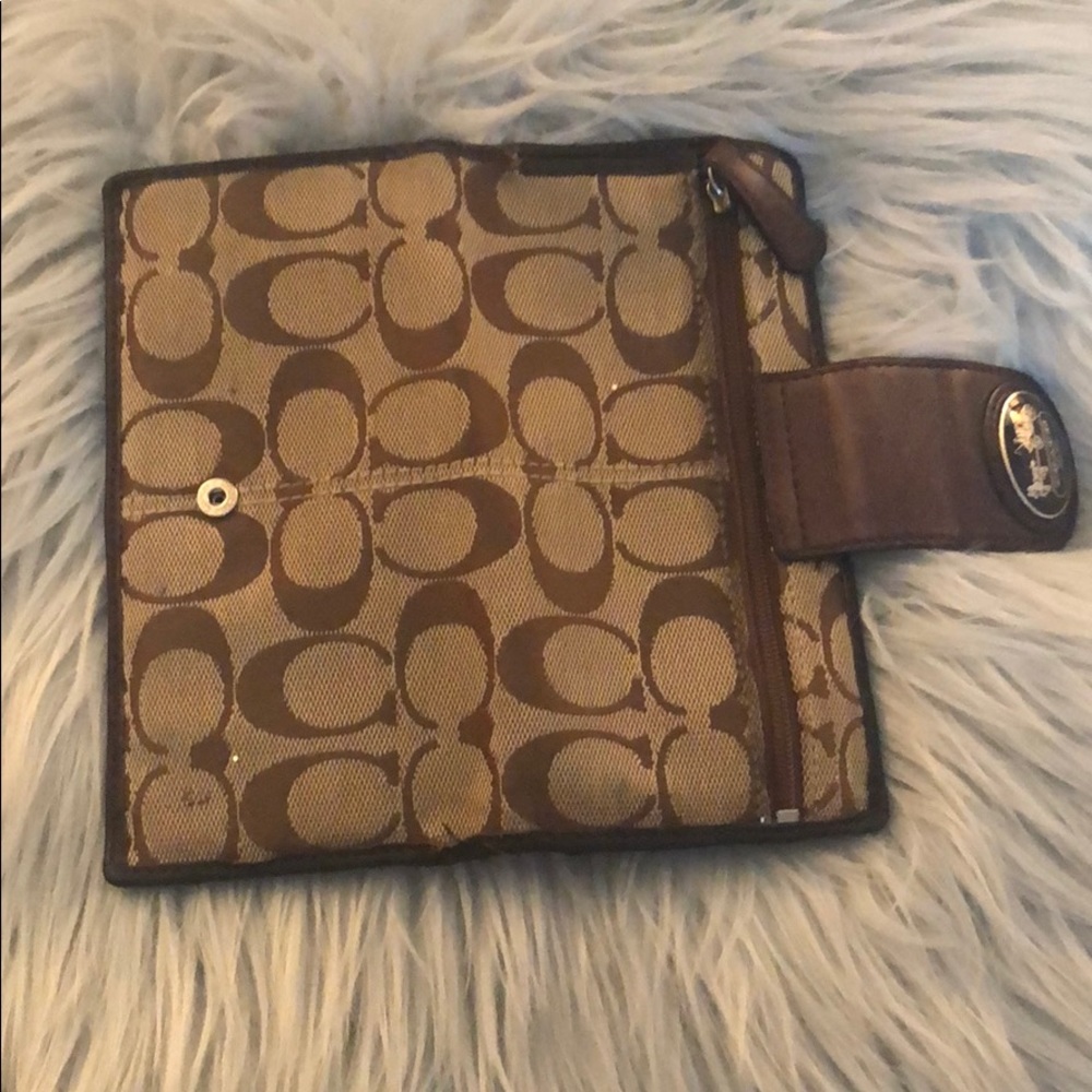 Coach Signature bifold wallet